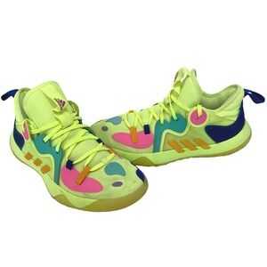 Adidas Harden‎ FZ1383 Hi Res Yellow Stepback 2 ball basketball sneaker glow 7.5